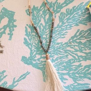Tassel necklace